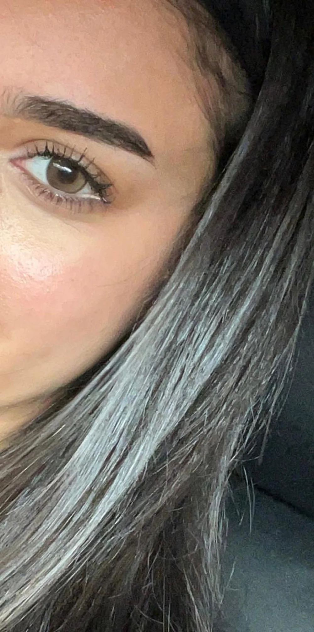 Glowy brown